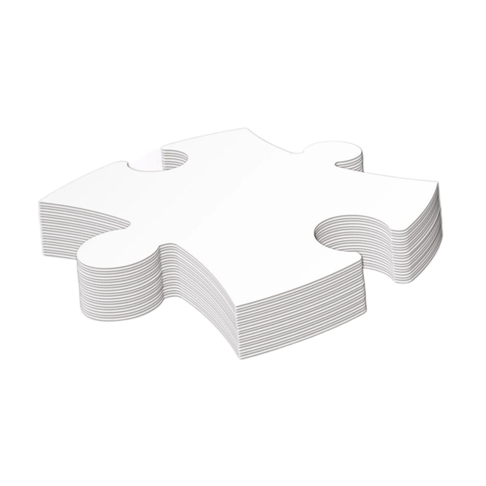 30x Blank Jigsaw Puzzles White - Puzzle Blank White review and price
