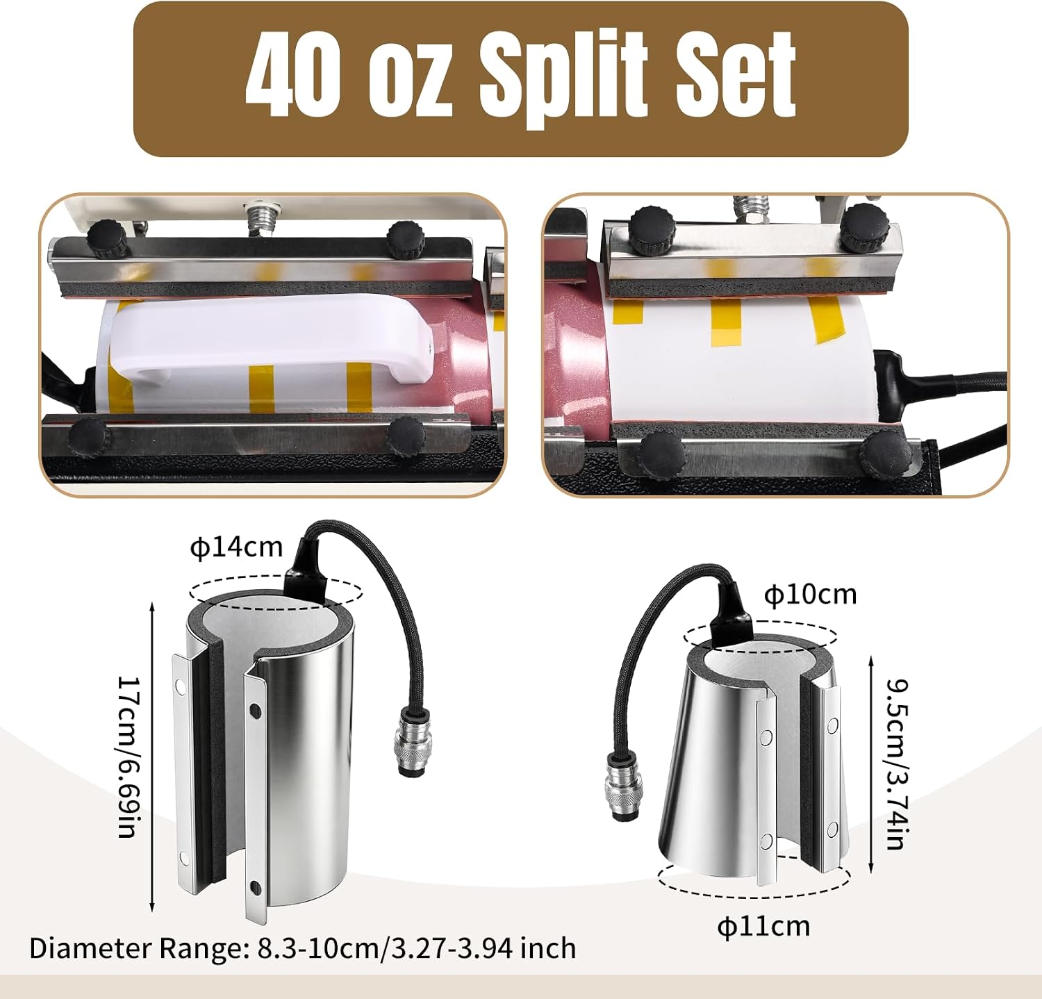 3-in-1 Sublimation Tumbler Hea - Sublimation Mug White review and price