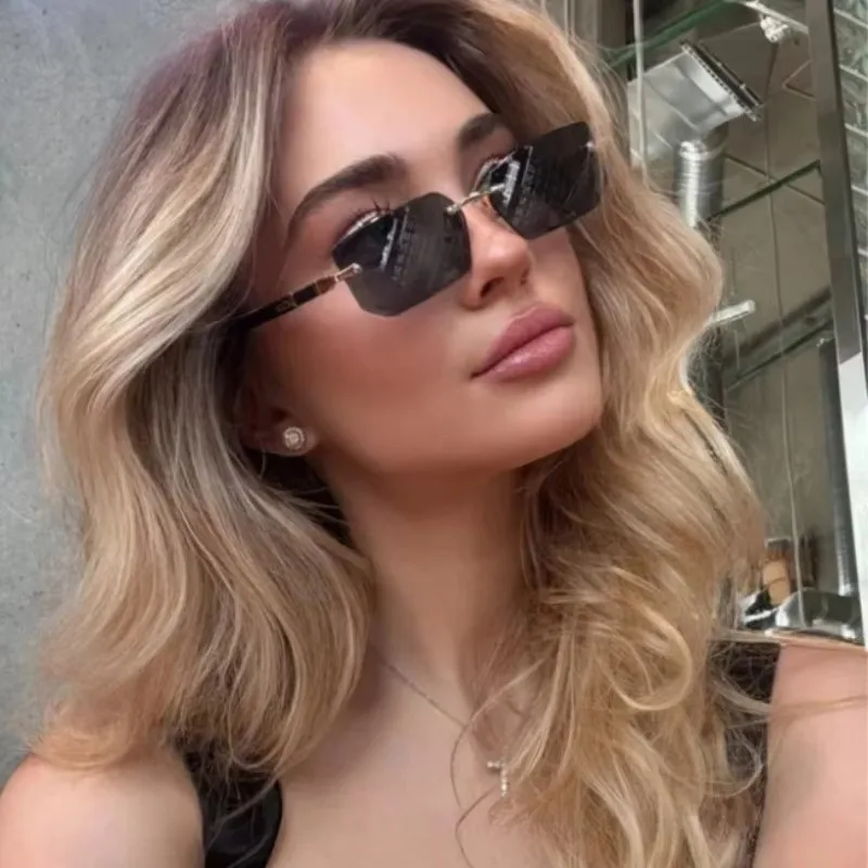 Fashion Punk Square Sunglasses - Metal Photo Panel review and price