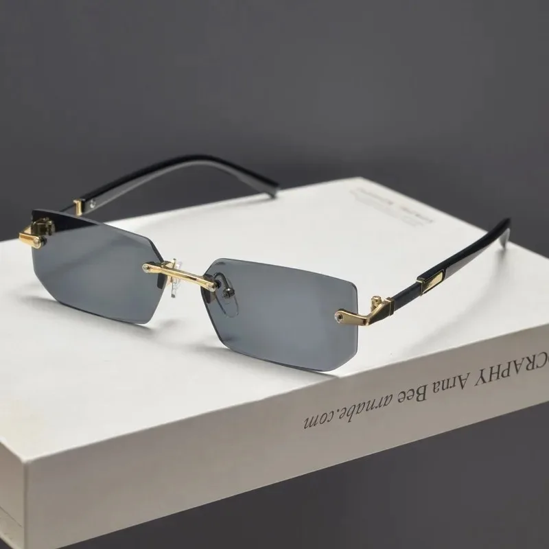 Fashion Punk Square Sunglasses - Metal Photo Panel review and price