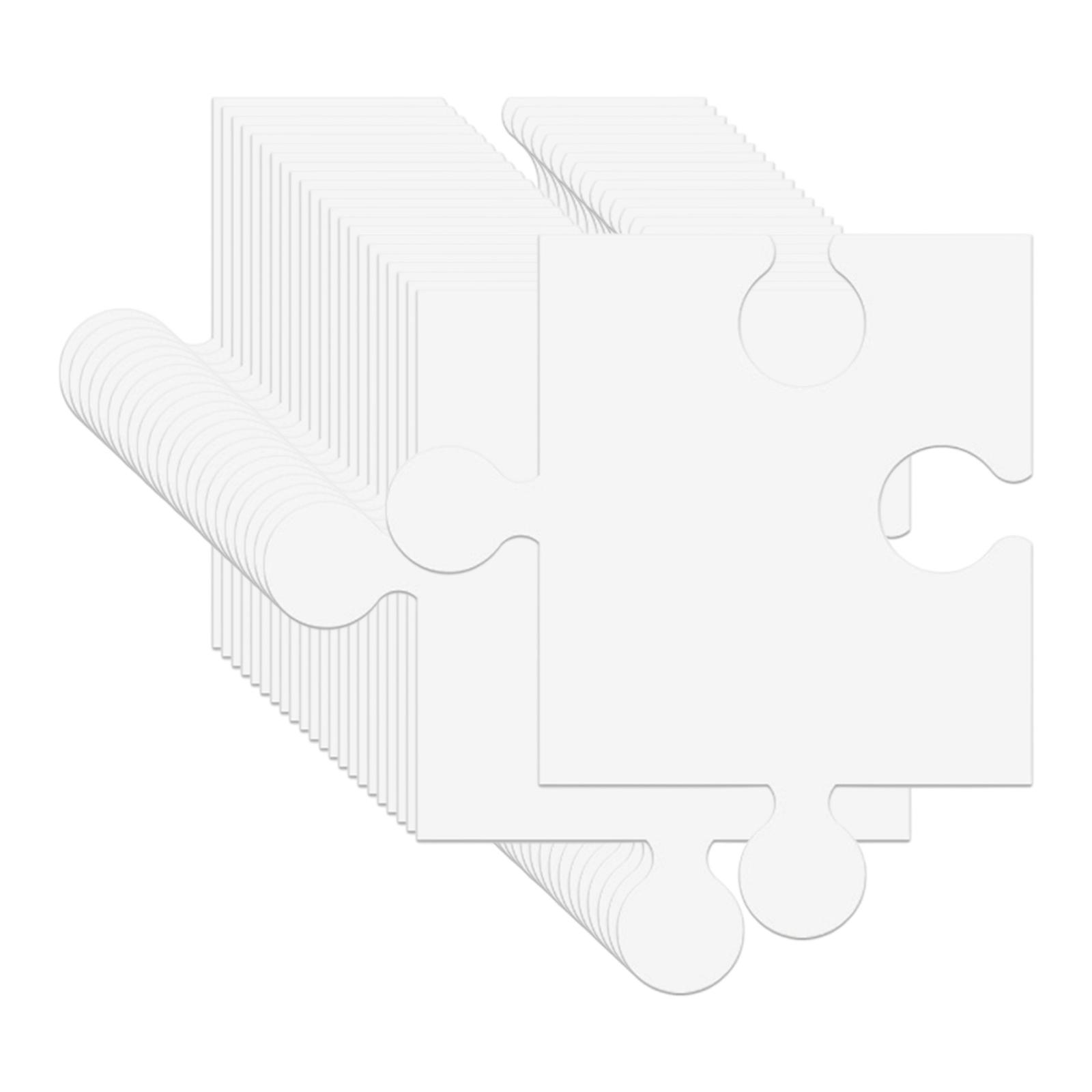 Blank Puzzle for Painting DIY  - Puzzle Blank White review and price