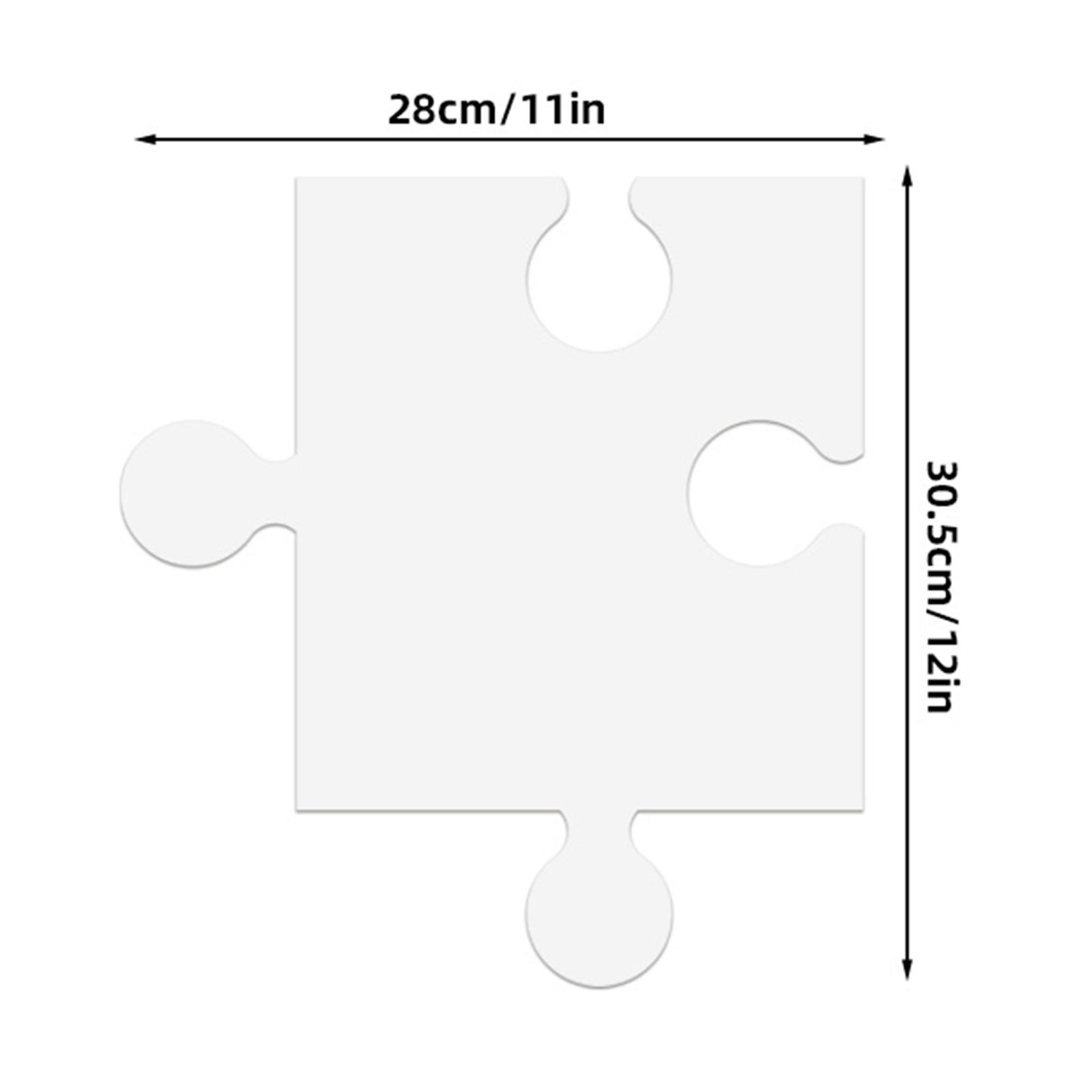 Blank Puzzle for Painting DIY  - Puzzle Blank White review and price