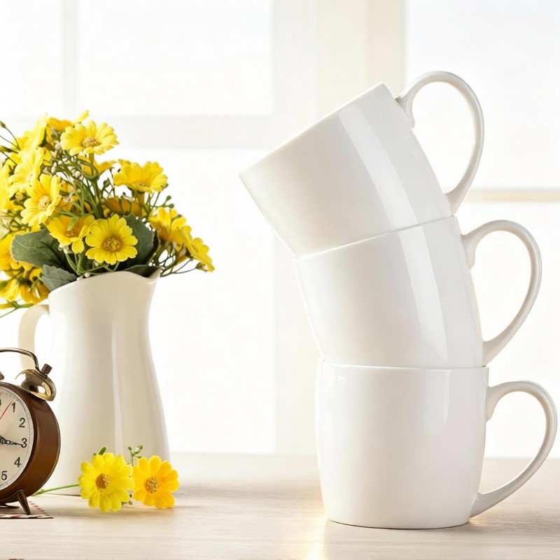 300ML, 3pcs/lot, plain white b - Sublimation Mug White review and price